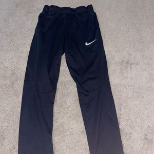FLEECE LINED BLACK NIKE PANTS